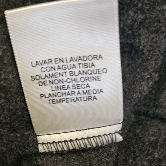 men long sleeve collared grey shirt shacket work wear 100% cotton size 4XL - Picture 11 of 11